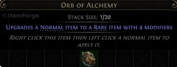 orb of alchemy